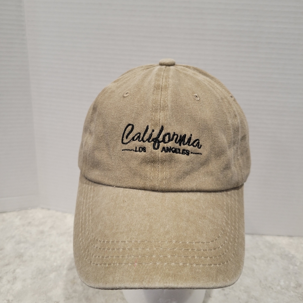 Los Angeles California Washed Baseball Cap